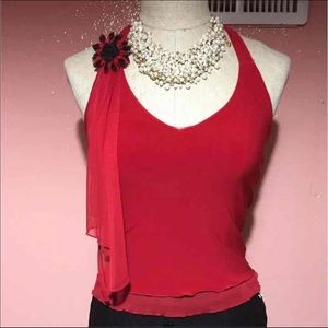 Sexy red & black shirt